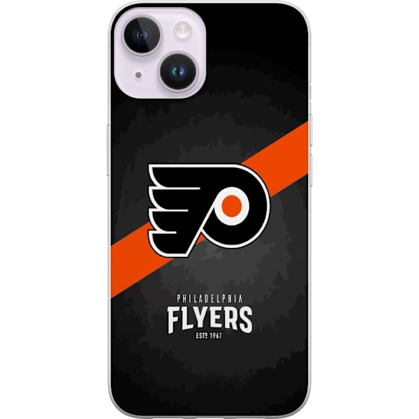 Apple iPhone 14 Plus Gennemsigtig cover Philadelphia Flyers (N