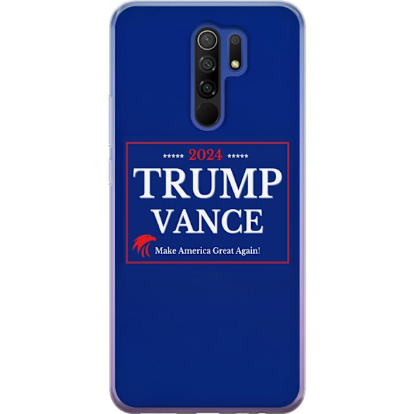 Xiaomi Redmi 9 Läpinäkyvä kuori Trump | Vance 2024