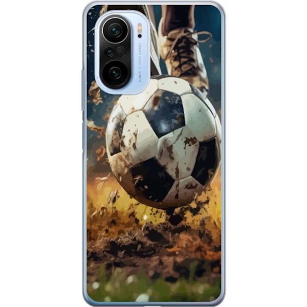 Xiaomi Mi 11i Genomskinligt Skal Fotboll