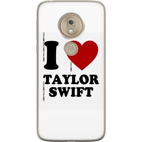 Motorola Moto G7 Play Genomskinligt Skal Taylor Swift