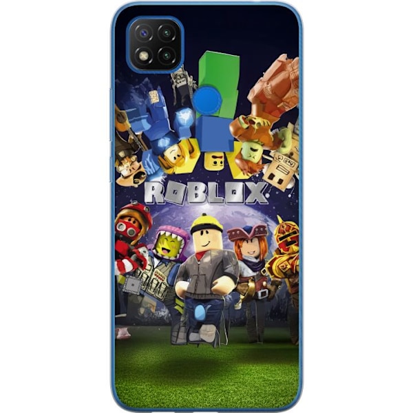 Xiaomi Redmi 9C NFC Genomskinligt Skal Roblox Värld – Gamingäventyr för Barn & Ungdomar