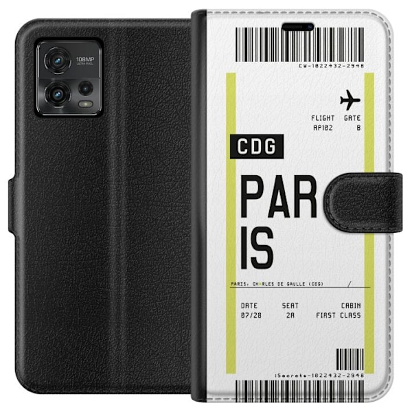 Motorola Moto G72 Plånboksfodral Paris