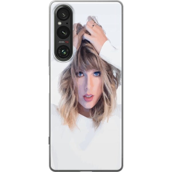 Sony Xperia 1 V Genomskinligt Skal Taylor Swift