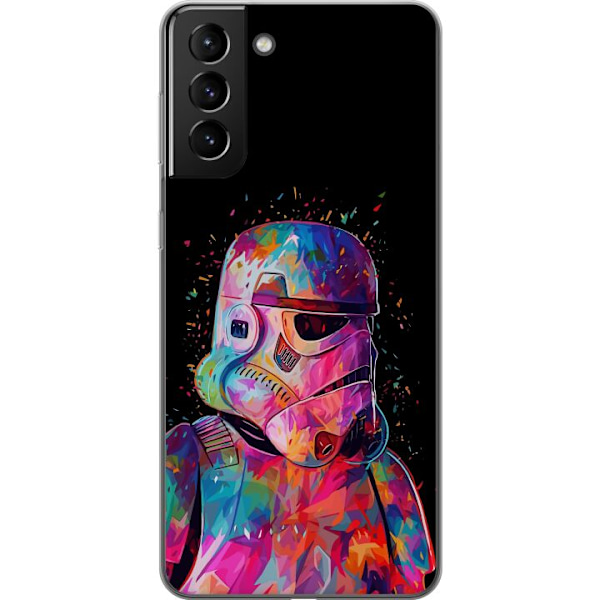 Samsung Galaxy S21+ 5G Gjennomsiktig deksel Star Wars Stormtro
