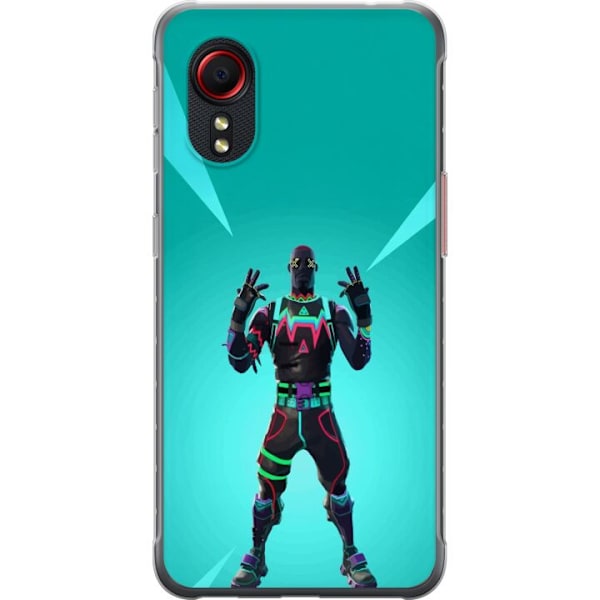 Samsung Galaxy Xcover 5 Genomskinligt Skal black knight fortni