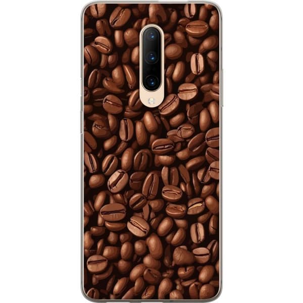 Kompatibelt Mobildeksel til OnePlus 7 Pro Kaffebönor närbild brun