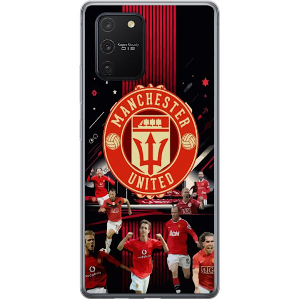 Samsung Galaxy S10 Lite Genomskinligt Skal Manchester United F