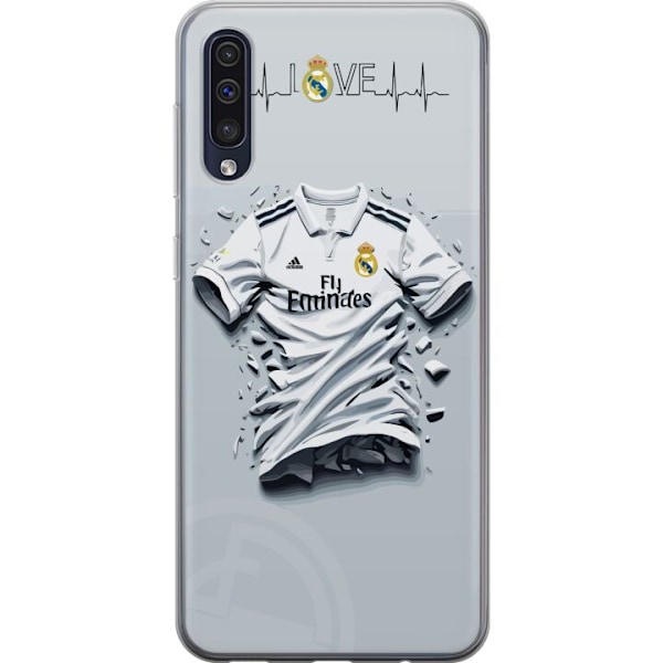 Samsung Galaxy A50 Gjennomsiktig deksel Real Madrid