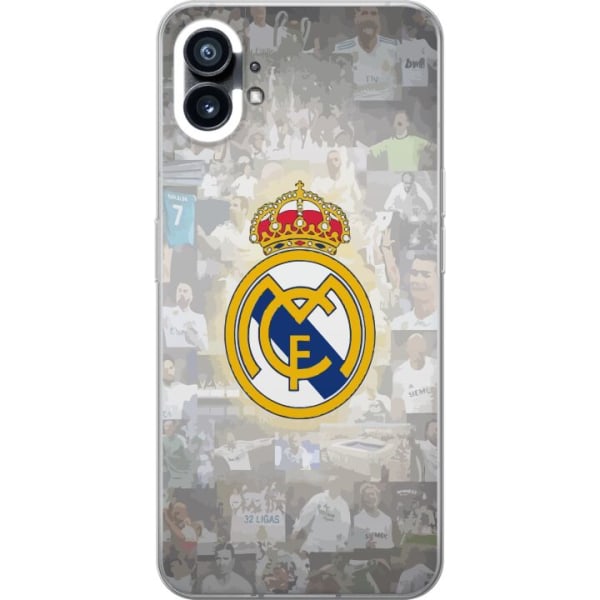 Nothing Phone (1) Gjennomsiktig deksel Real Madrid