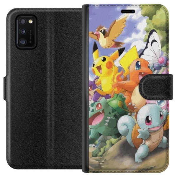 Samsung Galaxy A41 Lompakkokotelo Pokemon
