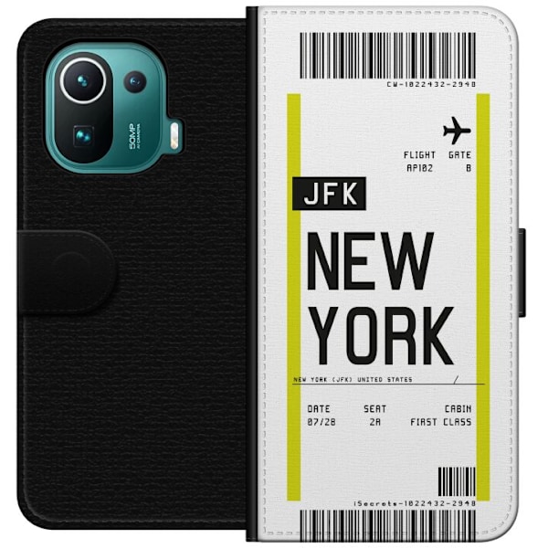 Xiaomi Mi 11 Pro Lommeboketui New York