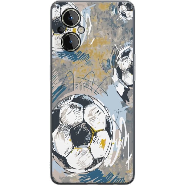 OnePlus Nord N20 5G Gjennomsiktig deksel Fotball