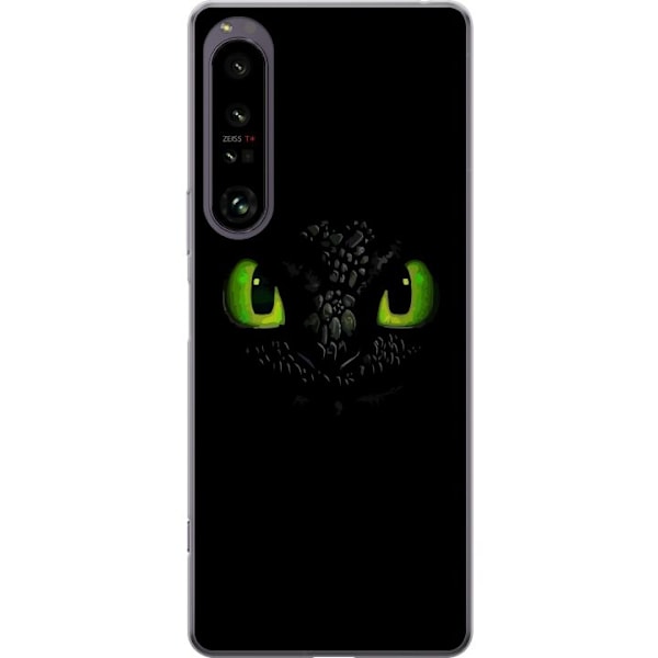 Sony Xperia 1 IV Läpinäkyvä kuori Kuinka kouluttaa lohikäärmeesi