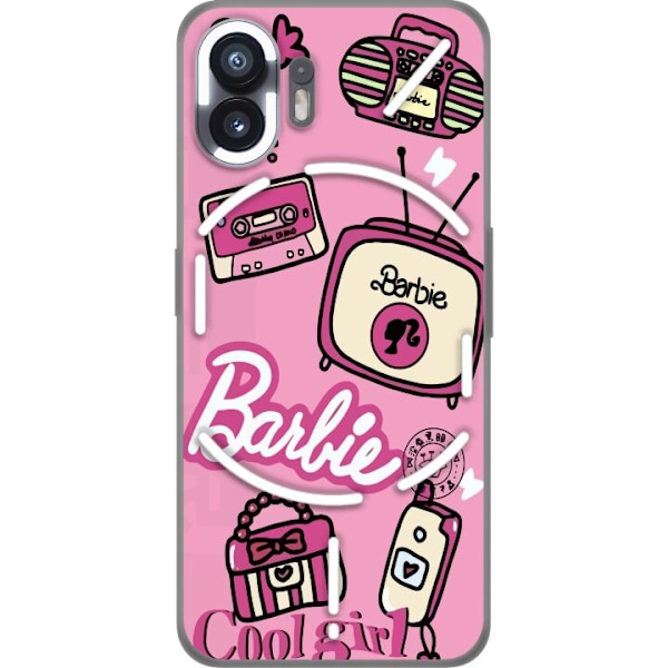 Nothing Phone (2) Gennemsigtig cover Barbie (2023)