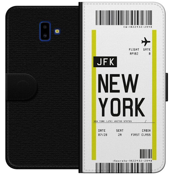 Samsung Galaxy J6+ Lommeboketui New York