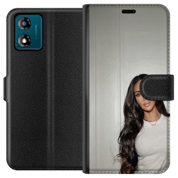 Motorola Moto E13 Lompakkokotelo Kim Kardashian – Iconic Sty