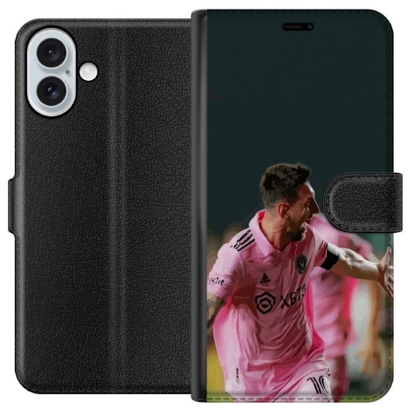 Apple iPhone 16 Plus Lompakkokotelo Lionel Messi