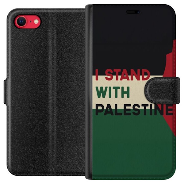 Apple iPhone SE (2022) Lommeboketui Stå opp for Palestina - s