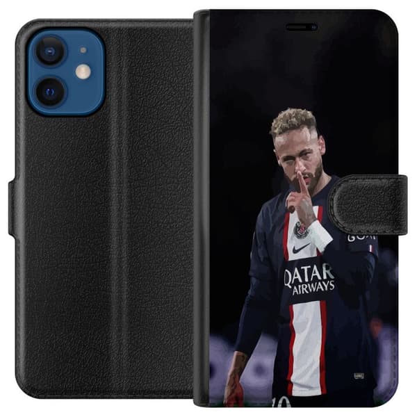 Kompatibelt Plånboksfodral till Apple iPhone 12 mini Neymar