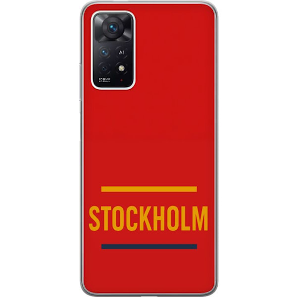 Xiaomi Redmi Note 11 Pro Gennemsigtig cover Stockholm – Hock