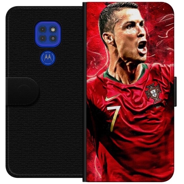 Motorola Moto G9 Play Lommeboketui Ronaldo