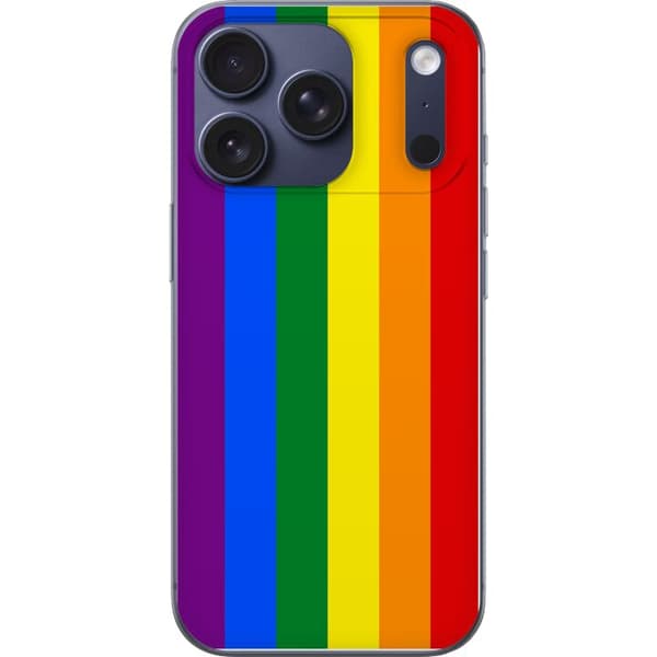 Kompatibel Mobilcover til Apple iPhone 18 Pro Pride Flagga