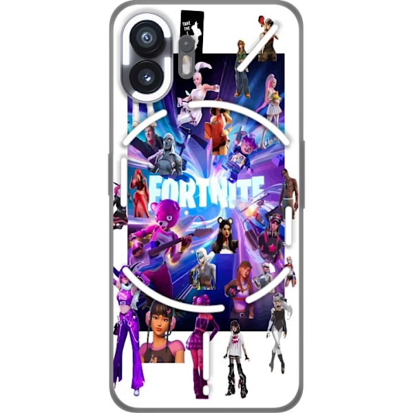 Nothing Phone (2) Gennemsigtig cover Fortnite