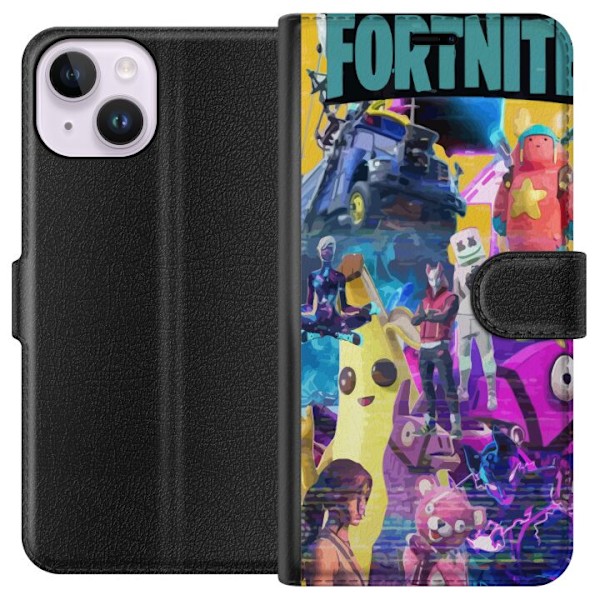 Apple iPhone 15 Plånboksfodral Fortnite