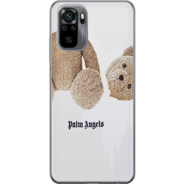 Xiaomi Redmi Note 10S Gennemsigtig cover Palm Angels Teddy