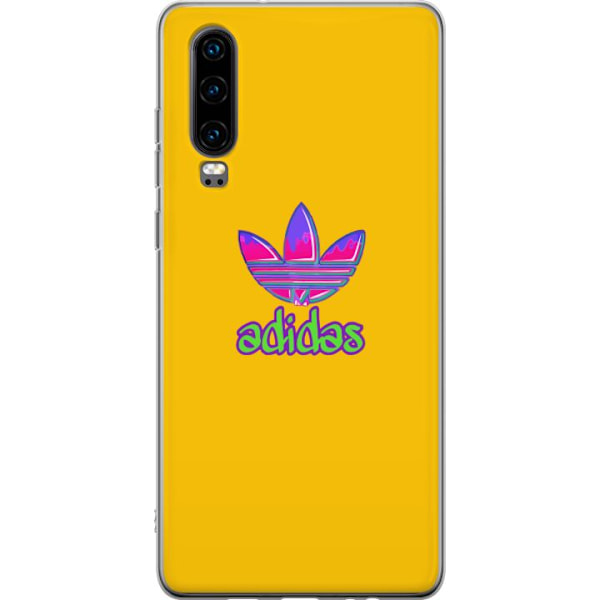 Huawei P30 Genomskinligt Skal Adidas