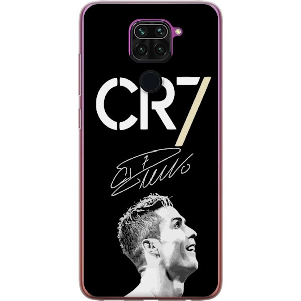 Xiaomi Redmi Note 9 Gennemsigtig cover CR7 Ronaldo