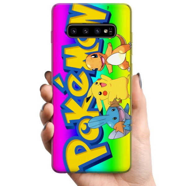 Samsung Galaxy S10 TPU Mobilcover Pokémon