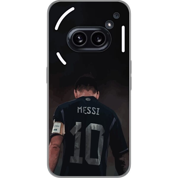 Nothing Phone (2a) Gennemsigtig cover Messi