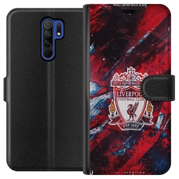 Xiaomi Redmi 9 Lompakkokotelo Liverpool