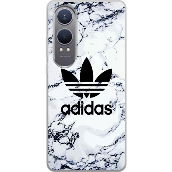 OnePlus Nord CE4 Lite Gennemsigtig cover Adidas