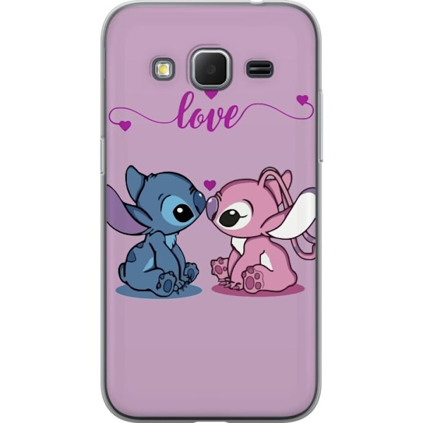 Samsung Galaxy Core Prime Gjennomsiktig deksel Lilo & Stitch