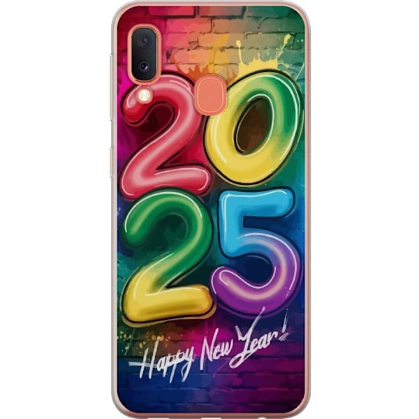 Samsung Galaxy A20e Gennemsigtig cover Nytår 2025