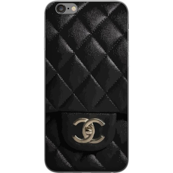 Apple iPhone 6 Plus Gennemsigtig cover Chanel Sort