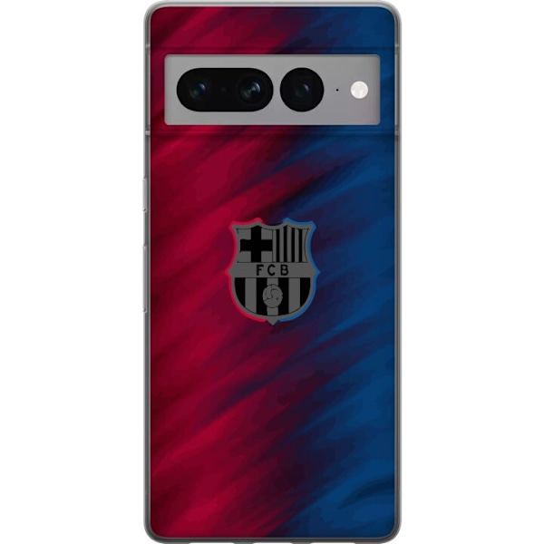 Google Pixel 7 Pro Läpinäkyvä kuori FC Barcelona