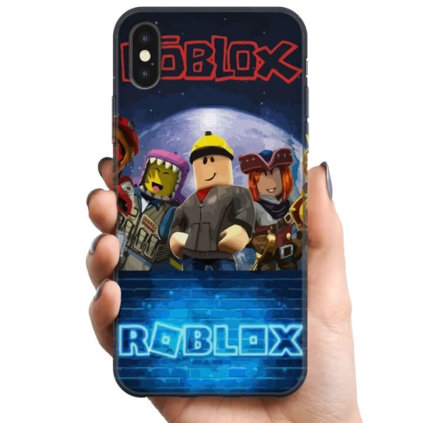 Apple iPhone XS TPU Mobilcover Roblox