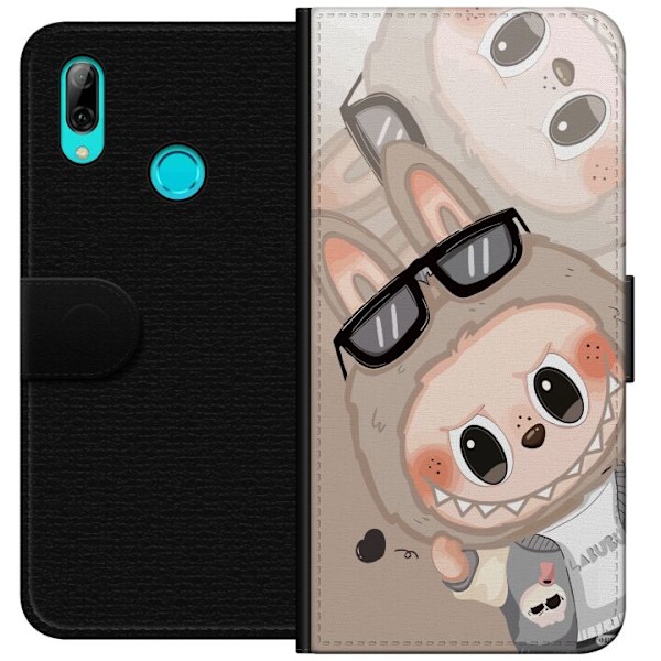 Huawei P smart 2019 Tegnebogsetui Labubu Rainbow Chaos