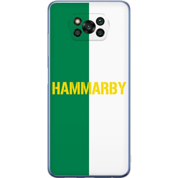 Xiaomi Poco X3 Pro Läpinäkyvä kuori Hammarby
