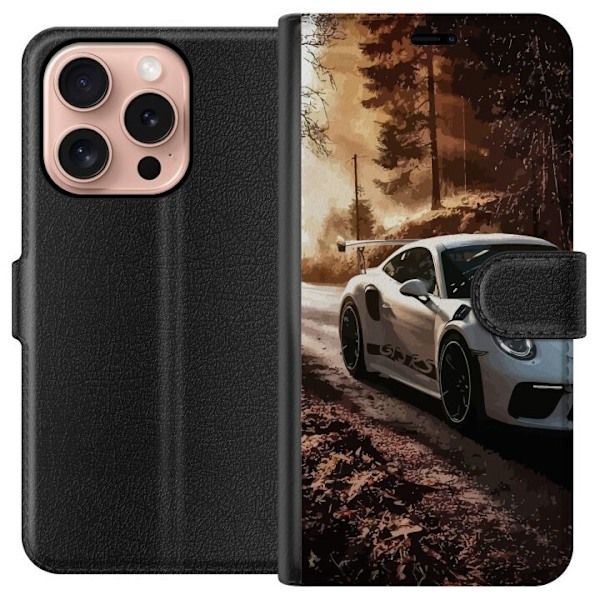 Apple iPhone 16 Pro Tegnebogsetui Porsche