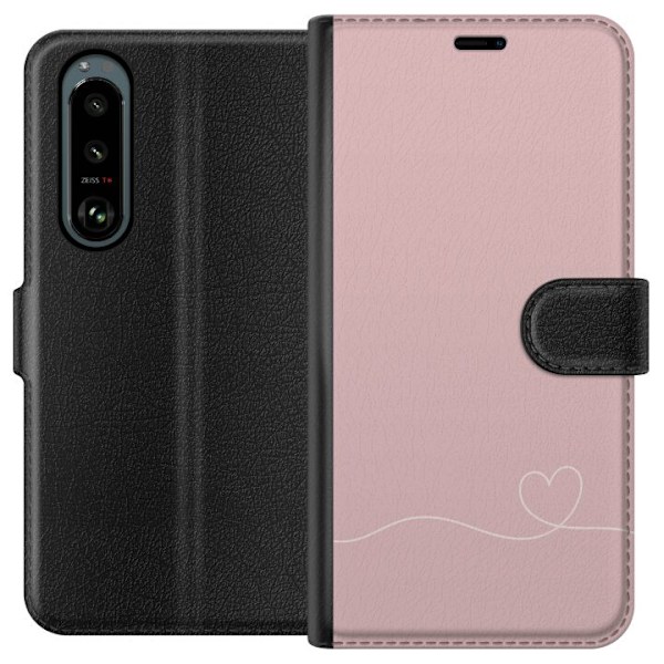 Sony Xperia 5 III Lommeboketui Rosa Hjärna Design