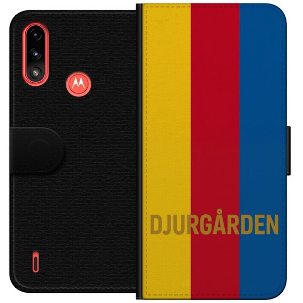 Motorola Moto E7 Power Lommeboketui Djurgården – fotball