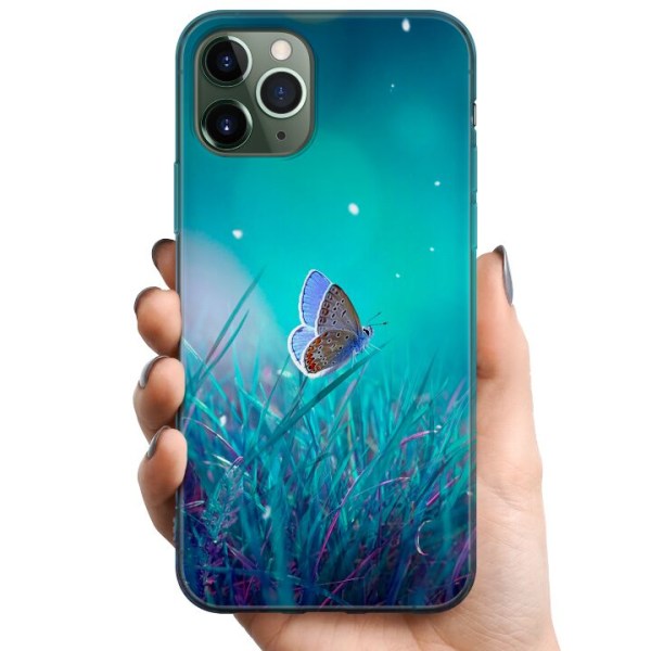 Apple iPhone 11 Pro TPU Mobildeksel Magisk Sommerfugl