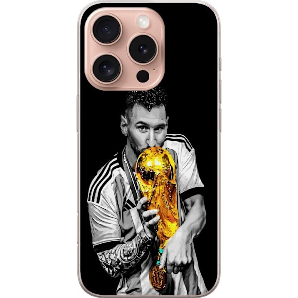 Apple iPhone 16 Pro Gennemsigtig cover Lionel Messi