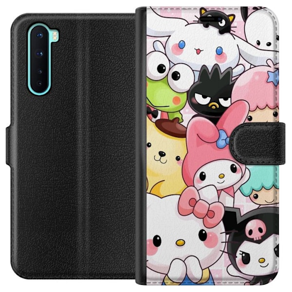 OnePlus Nord Lompakkokotelo Kawaii Sanrio Crew