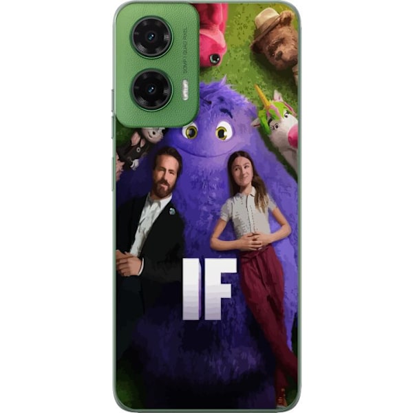 Motorola Moto G35 Genomskinligt Skal IF: Låtsaskompisar