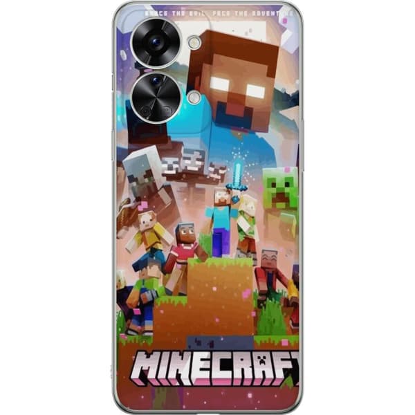 Kompatibelt Mobildeksel til OnePlus Nord 2T Minecraft